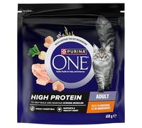 PURINA ONE High Protein Chicken Dry Cat Food 650g