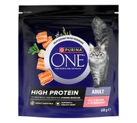 PURINA ONE High Protein Salmon Dry Cat Food 650g