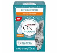 PURINA ONE Hydralife Chicken Cat Supplements 6x50g