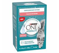 PURINA ONE Hydralife Salmon Cat Supplements 6x50g