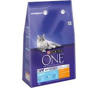 Purina ONE Indoor Dry Cat Food Turkey & Wholegrain 750g