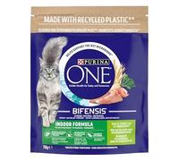 PURINA ONE Indoor Formula Turkey & Whole Grains Dry Cat Food 750 Grams.