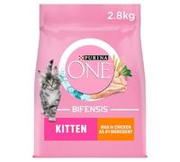 PURINA ONE Junior / Kitten Chicken & Whole Grains Dry Cat Food - 2.8kg
