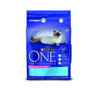 Purina ONE Light Dry Cat Food Chicken and Wheat 3 kg (Pack of 4)