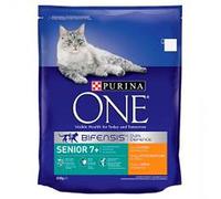 PURINA ONE Senior Dry Cat Food Chicken, 750g