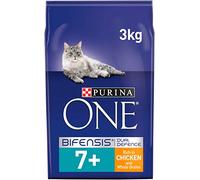 Purina One Senior Chicken and Whole Grains, 3kg (Pack of 4)