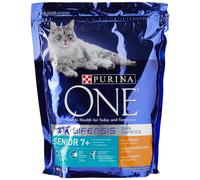 Purina ONE Senior 7 Plus Dry Cat Food Chicken 800 g