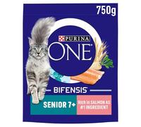 PURINA ONE Senior 7+ Salmon Dry Cat Food 750g