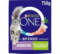 PURINA ONE Sensitive Turkey Dry Cat Food - 750g