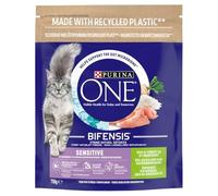 PURINA ONE | Sensitive Turkey and Rice Cat Food, 800g