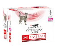 PURINA PPVD Feline DM Beef Pouch Cat Food 10 x 85 g