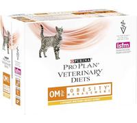 PURINA PPVD Feline Om Chicken Cat Food Pouch 10 x 85 g