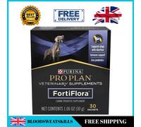 30 x 1g Purina Pro Plan Fortiflora Gut Stomach Balance Canine Probiotic Dog Food
