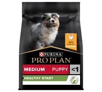 Purina Pro Plan Healthy Start Medium Puppy Food (Chicken) - Bag Size : 3kg