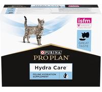 PURINA PRO PLAN Hydra Care Hydration Supplement for Cats | 10 x 75g Pouches | Flavoured with Chicken | Increases Liquid Intake and Promotes Hydration in Cats