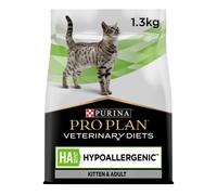 PURINA PRO PLAN Kitten & Adult HA Hypoallergenic Dry Cat Food - 1.3kg Bag