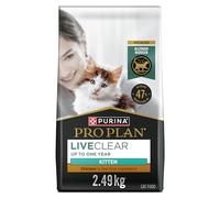 Purina Pro Plan LiveClear Dry Cat Food for Kittens Chicken & Rice Formula - 5.5 lb. Bag