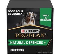 PURINA PRO PLAN, Natural Defences, Adult & Senior, Dog Supplement Tablets, Beta Glucans, Immune Health Support/Immune System & Antibody Production, 1 x 45, Tablets, Box