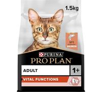 PRO PLAN Vital Functions Salmon Dry Cat Food - 1.5kg