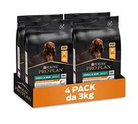 Purina Pro Plan Small Balance Small Dog Food, Mini, Adult with Chicken, 4 x 3kg Bags