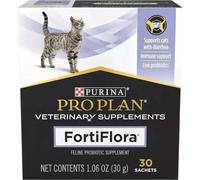 Purina Pro Plan Veterinary Cat Supplements Fortiflora Probiotic 30x1g Sachets