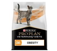 PRO PLAN VETERINARY DIETS Feline OM Overweight Management Food 5kg x 2