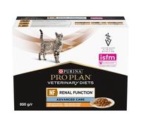 Veterinary Diets NF Renal Function Wet Cat Food Chicken Advanced Care - 10 x 85 g