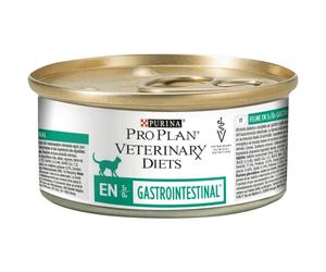 PURINA PRO PLAN Veterinary Diets IT Gastrointestinal Cat Mousse | 24 x 195 g | Complete Diet Food for Cats and Kittens | Weight Gain and Recovery
