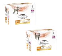 Purina Pro Plan Veterinary Diets OM Obesity Management Cat | Twin Pack | 2 x 10 x 85g | Fresh Chicken Envelopes | Can Help & Support Weight Management