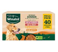 Winalot Meaty Chunks in Jelly Mega Pack - 40 x 100g