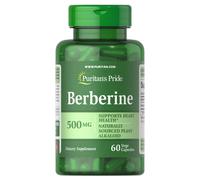PURITAN'S PRIDE Berberine 500 mg, 60 Vegetarian Capsules