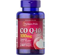 Puritans Pride CoQ10 100mg, Heart Health, 240 Rapid Release Soft gels