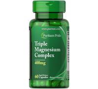 PURITAN'S PRIDE Triple Magnesium Complex 400mg 60 Capsules