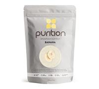 Purition Banana - High Protein Wholefood Shake | 500g Natural Meal Replacement with Whey Protein for Keto Diet, Weight Loss & Healthy Breakfasts | 12 Servings