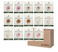 Purition Vegan Starter Pack | Premium Plant-Based Wholefood Sachets for Healthy Breakfasts | Dairy Free, High Protein Powder for Keto Shakes and Smoothies for Weight Loss | 14 x 40g sachets