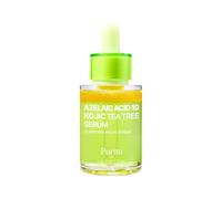 PURITO Azelaic Acid 10 Kojic Tea Tree Serum, Facial Serum for Breakouts, Acne-Prone Skin, Marks, Pore Care & Even Tone, 20% Triple Active Formula with Tea Tree Capsules, Korean Skin Care 30mL