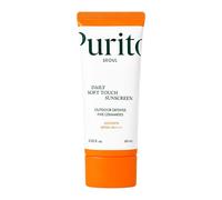 PURITO Daily Soft Touch Sunscreen 60ml / 2.02 fl. oz. SPF 50+ PA ++++ safe ingredients, broad-spectrum, calm, soothing, Vegan, cruelty-free