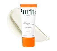 PURITO SEOUL Daily Soft Touch Sunscreen, 60ml, SPF50+ P Ceramides, Non White Cast, Water-Resistant UVA & UVB Protection, K-Beauty