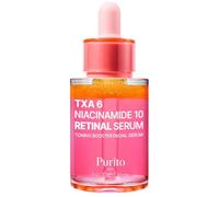 PURITO TXA 6% Niacinamide 10 Retinal Facial Serum, for Dark Spots, Post-Acne Marks, Uneven Tone & Hyperpigmentation, 16% Triple Active Formula for Clear Skin, Korean skincare, 30mL 1.01 fl.oz