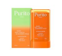 PURITO Soft Touch Sunscreen Stick for Sensitive Skin, 20g | 5-in-1 UV Defense, Non-Greasy & Lightweight, Pocket-Sized Portable, Hypoallergenic Formula, Sun Stick