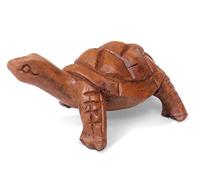 Purity Style Wooden Tortoise Gift Fair Trade, Hand Carved 10cm x 6cm x 4cm.
