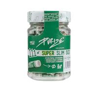 Purize Carbon Activated Super Slim Charcoal Filter Tips 5mm - Jar of 111 with Vastu Storage Mylar Bag (5)