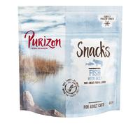 Purizon Cat Snacks - Grain-Free Fish & Beef - Multibuy: 3 x 40g