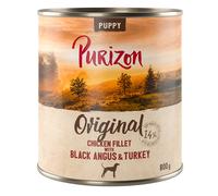 Purizon Puppy 6 x 800g - Chicken Fillet with Black Angus Beef & Turkey