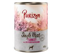 Purizon Single Meat 6 x 400g - Turkey with Heather Blossoms