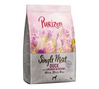 Purizon Single Meat Adult Dog - Grain-Free Duck with Lavender Blossoms - 1kg