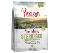 Purizon Adult Sterilised Grain-Free Turkey & Chicken - 400g