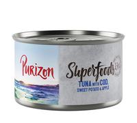 Purizon Superfoods 6 x 140g - Tuna with Cod, Sweet Potato & Apple
