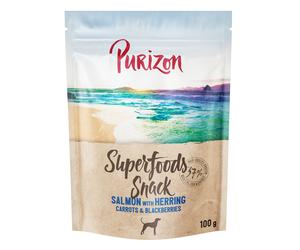 Purizon Superfoods Snacks - Beef with Chicken, Peas & Cranberries (100g)