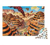Purnululu Bungle Bungle Beehive Blitz Wooden Jigsaw Puzzle Waterproof 1000 Piece Puzzles for Adults Gifts Challenging And Brainteasing Games